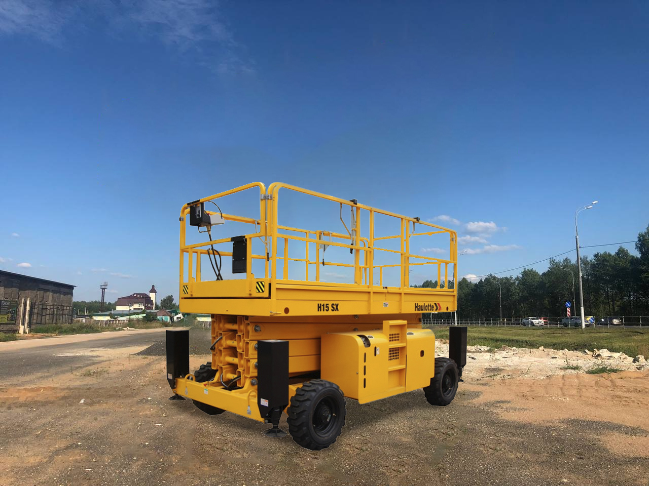 Haulotte H 15 SX Ножничный подъемник Haulotte H 15 SX