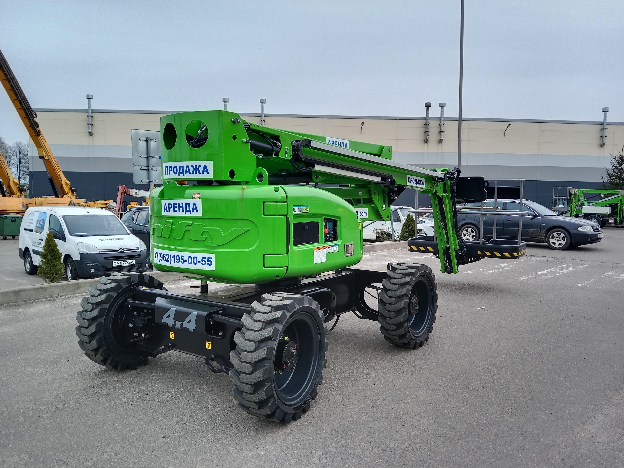NiftyLift HR17 D Коленчатый подъемник NiftyLift HR17 D