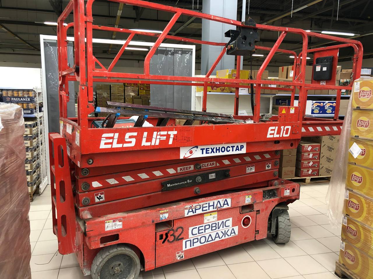 ELS EL10 Ножничный подъемник ELS EL10