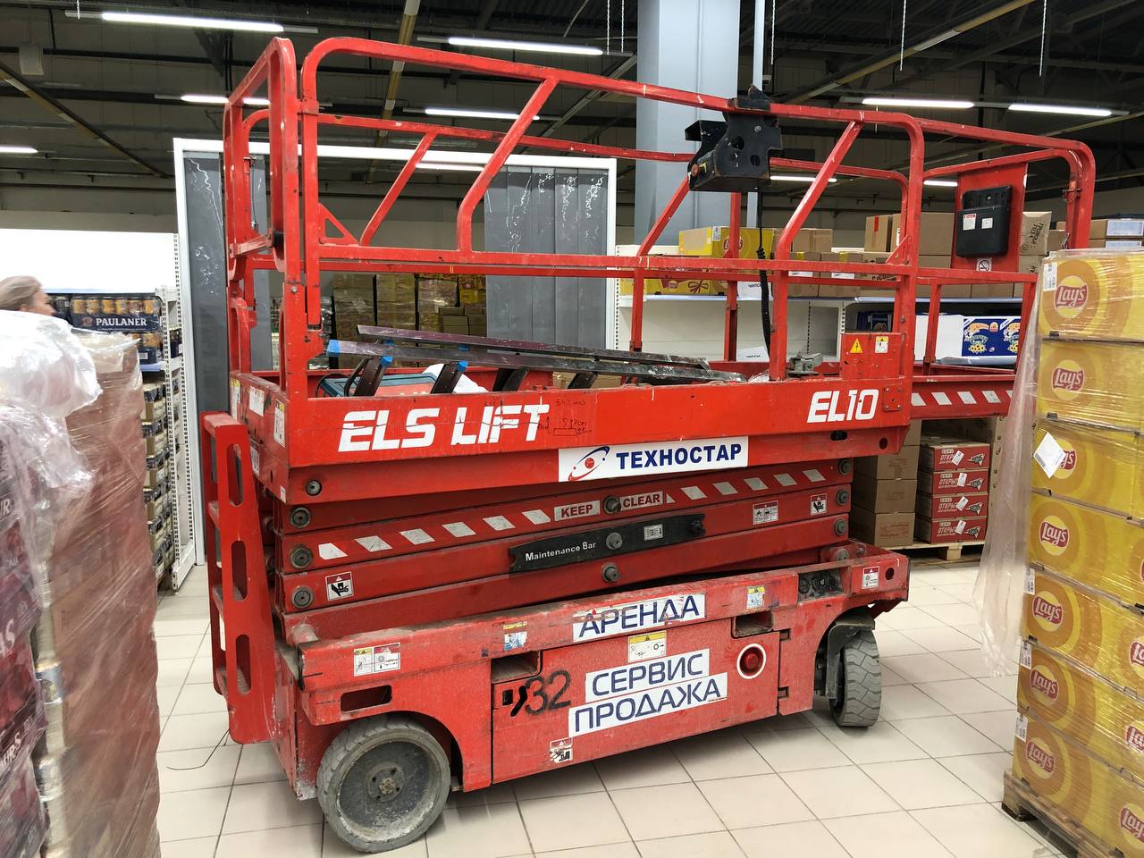 ELS EL10 Ножничный подъемник ELS EL10