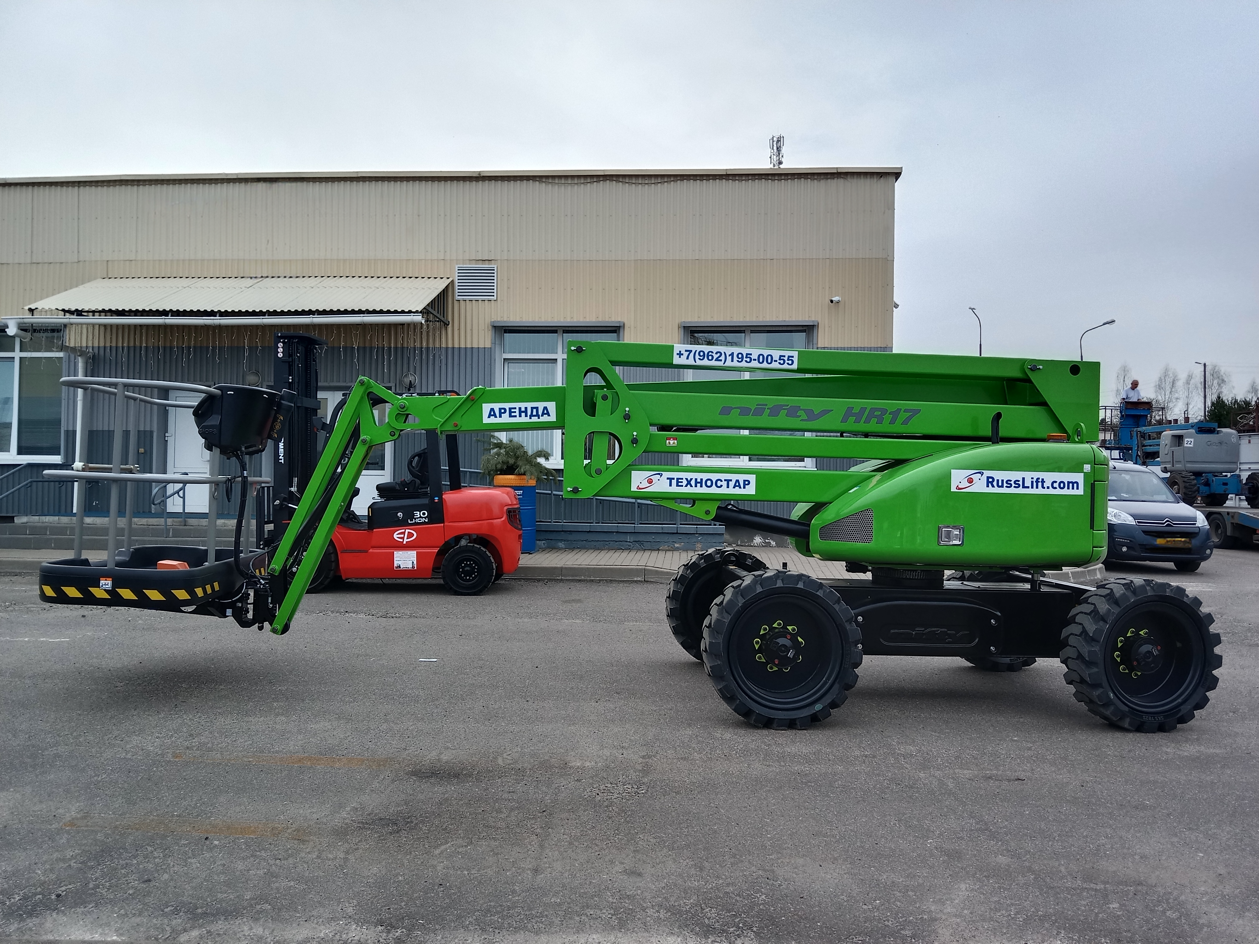 NiftyLift HR17 D Коленчатый подъемник NiftyLift HR17 D